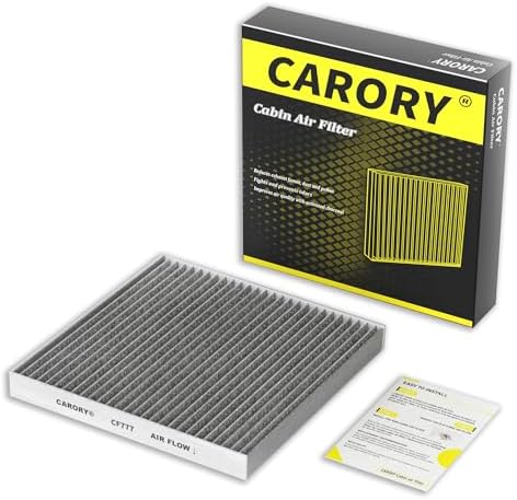 CARORY Cabin Air Filter w/Activated Carbon for Ford Ranger 2019 2020 2021 2022 2023 .KB3Z19N619A, CF12776, FP-88, CF777