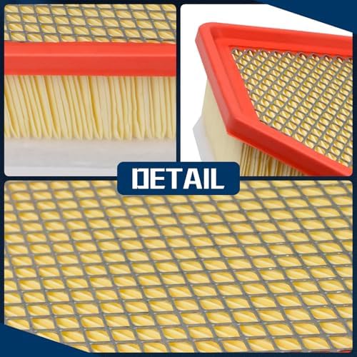 A3248C 84554703 Engine Air Filter Compatible With 2020-2024 Chevrolet Silverado 2500 HD/Silverado 3500 HD 6.6L,GMC Sierra 2500 HD/Sierra 3500 HD 6.6L
