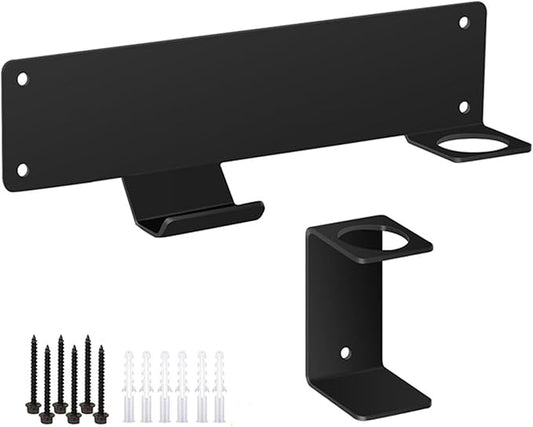 Upriver Floor Jack Stand Wall Mount, Car Hydraulic Trolley Jack Stands Holder, Wall Storage Rack Mounts Brackets Organizer Trailer Accessories Tool
