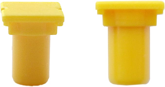 Ascend Tools Peg Dots (Yellow, 40 pcs) for Labeling Sockets (SAE/Metric) - Accessory for Organizer Genie Pegboards to Label Sockets for Size/Standard