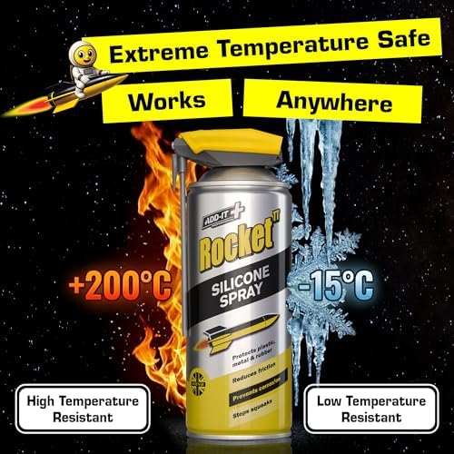 Silicone Spray Lubricant for Metal, Plastic & Rubber, 13.5oz