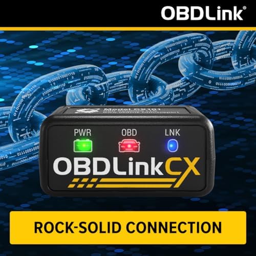 OBDLink CX Bimmercode Bluetooth 5.1 OBD2 Adapter for BMW/Mini, Works with iPhone/iOS & Android, Car Coding, OBD II Diagnostic Scanner