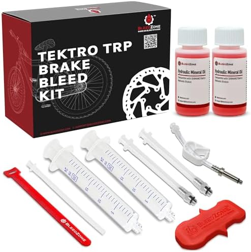 BleedZone Standard Brake Bleeder Kit Compatible with Tektro TRP, 120ml
