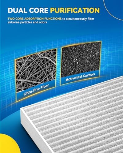 PHILTOP CF10728 HEPA Cabin Air Filter for Hyundai, Kia