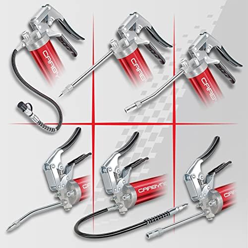 Carbyne Grease Gun, Pistol Grip, 7500 PSI, Heavy-Duty Professional Series