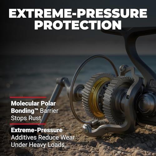ReelX Fishing Reel Lubricant, Extreme-Pressure Anti-Corrosion Oil for Bearings, Spinning, Baitcasting, Spincast, Fly, Trolling & Electric Reels, Smooth Casting Saltwater Freshwater Protection, 4 oz