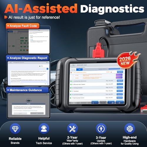 XTOOL D8S AI-Assisted Bidirectional OBD2 Scanner with Topology Mapping