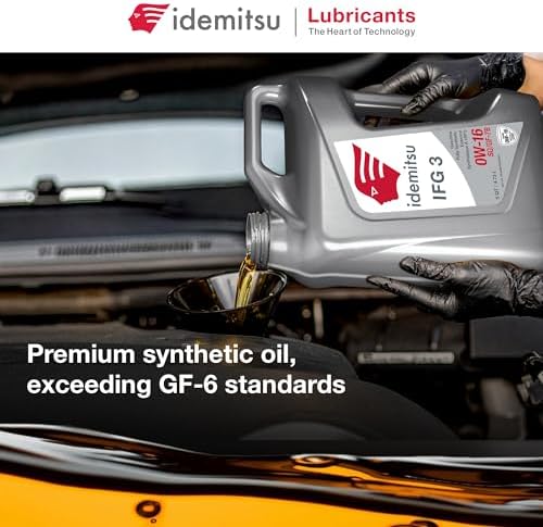 Idemitsu IFG3 0W-16 SP/GF-7B Full Synthetic Motor Oil – 5 Quart