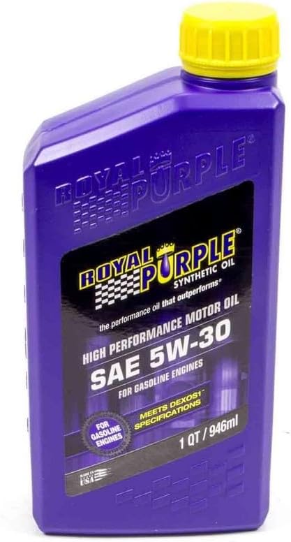Royal Purple (06530-6PK API-Licensed Heavy Duty SAE 5W-30 High Performance Synthetic Motor Oil - 1 Quart, (Case of 6)