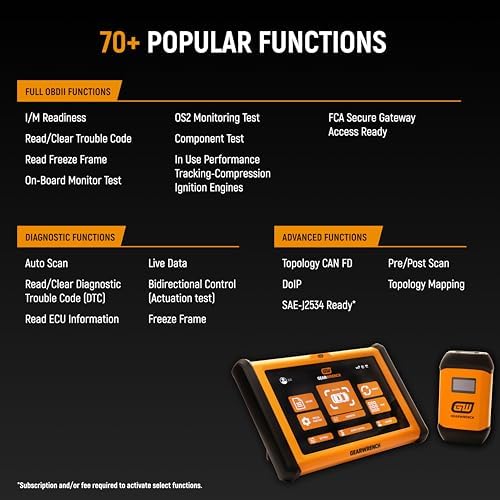 GEARWRENCH 10" Wireless Bi-Directional Diagnostic Tablet | GWSMART10