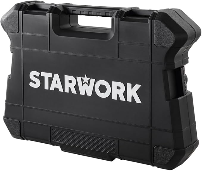 STARWORK TRUE MECHANIC™ 324-Piece Mechanics Tool Set and Socket Set with 22oz Dragon One-Piece Rip Hammer w/Grip, Professional
