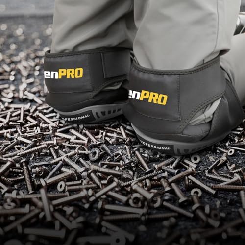 GRENPRO Heavy Duty Knee Pads, Gel Foam, Construction Work Gardening Gray