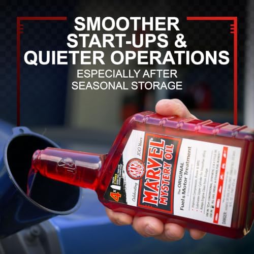 Marvel Mystery Oil Original Motor Treatment, 128 oz. (Pack of 4)