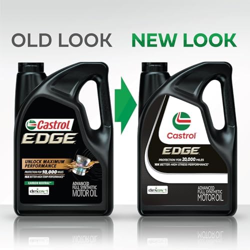 Castrol EDGE 10W-30 Advanced Full Synthetic Motor Oil, 5 Quarts