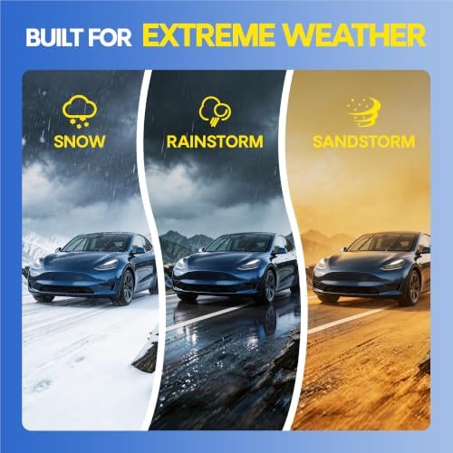 5 PLUS® 13" Silicone Wiper Blades(Pack of 1) - Premium Fit J-Hook Arm