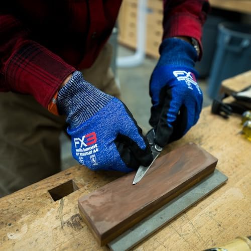 Wells Lamont Men's FX3 ANSI A4 Cut Resistant PU Grip Work Gloves, X-Large