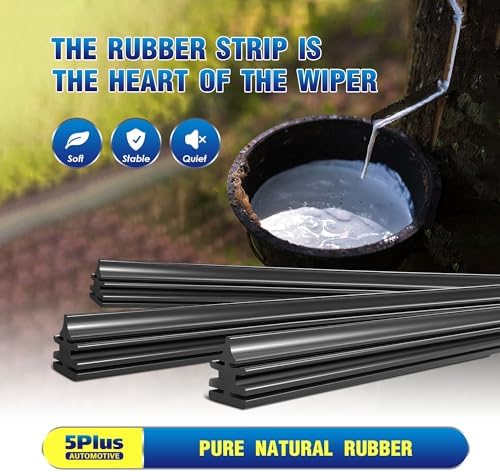 5 PLUS 22" Wiper Blades 2 Pack fits Ford F150 F250 F350 F450 F550 2009-2026