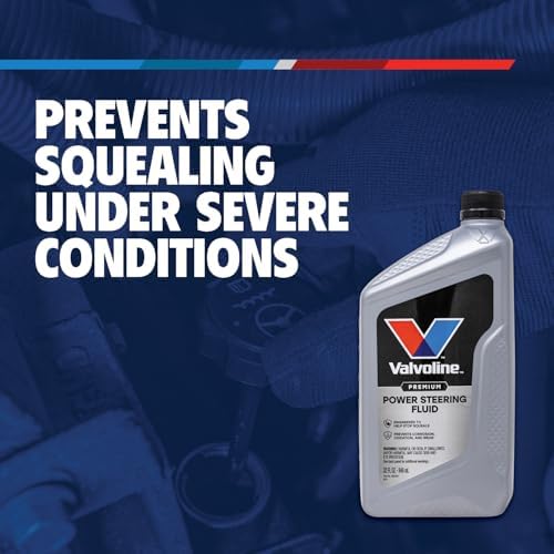 Valvoline Power Steering Fluid, Maintains Performance & Condition, Prevents Squealing, Inhibits Wear & Oxidation, Meets GM 1050017, Chrysler 5931 & Ford M2C195-A, 32oz