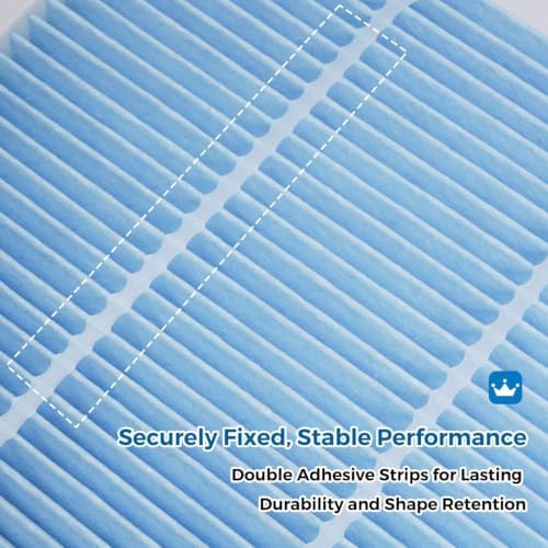 Cabin HEPA Air Filter CF10709 Replacement for Hyundai Tucson 2005-2015,Accent 2012-2017,Genesis Coupe 2010-2016,Veloster 2012-2017/ Kia Sportage 2005-2016,Forte 2010-2013,Rio 2006-2017