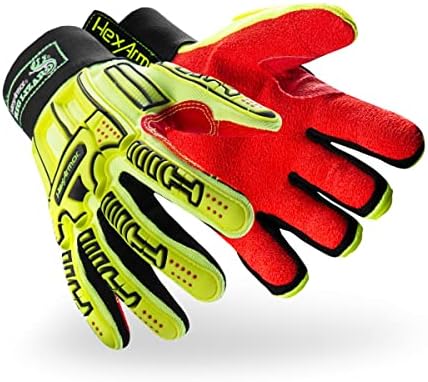 HexArmor Rig Lizard 2025X Work Safety Gloves | A6 Cut, Impact, Contact Heat and Puncture Resistant | XX-Large