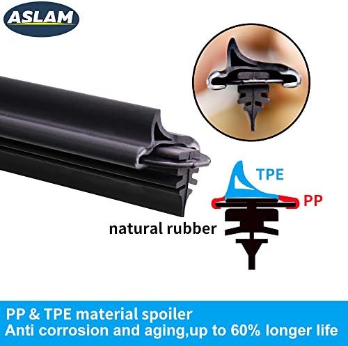 ASLAM 24 and 21 Inch Front Windshield Wipers