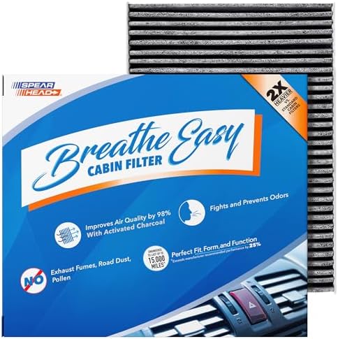 Spearhead Odor Defense Breathe Easy AC & Heater Cabin Air Filter (BE-854)