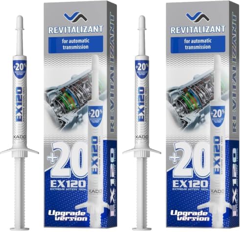 XADO EX120 Automatic Transmission Fix - Treatment for CVT & Other Gearbox Types | ATF Additive & Protectant - Reduces Sticking, Shudder and Slipping (Pack of 2)