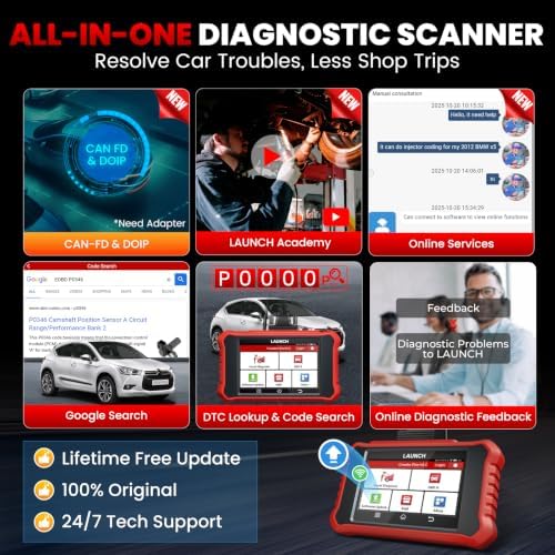 Launch Creader Elite 3.0 Bidirectional OBD2 Scanner for Chrysler Dodge Jeep