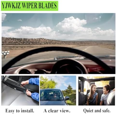 3 Wipers Fits Subaru Legacy 2010-2014/Subaru Outback 2010-2014(Set of 3)