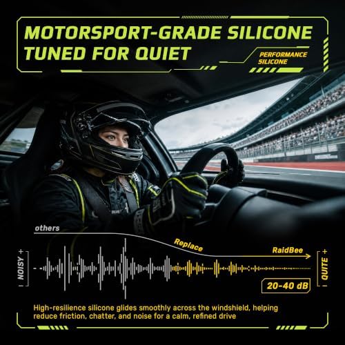 Silicone Windshield Wiper blades Replacement for