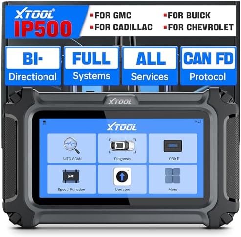 XTOOL IP500 for GM OBD2 Scanner, Full Systems Bidirectional Scan Tool