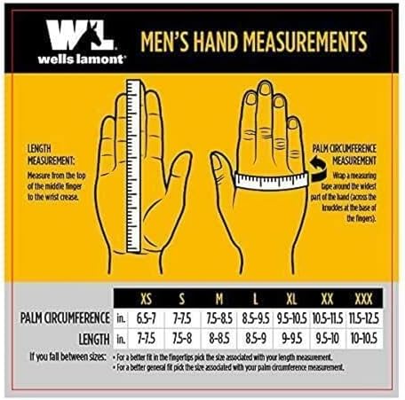 Wells Lamont Men's Smooth Nitrile Coated Grip Work Gloves, 3-Pack, Large