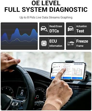 XTOOL Anyscan+ A30M OBD2 Scanner Kit, Wireless Bidirectional Scan Tool