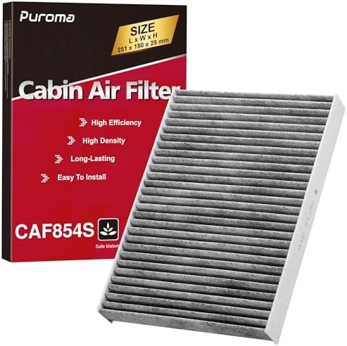 Puroma Cabin Air Filter Activated Carbon for CF11854 CAF1941P Nissan Rogue