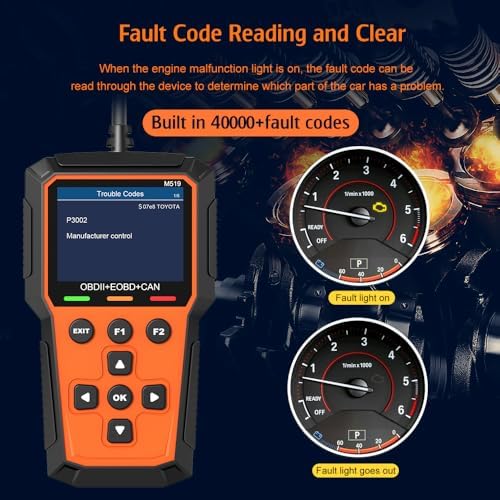 Classic Enhanced Universal M519 OBD II Scanner Automotive