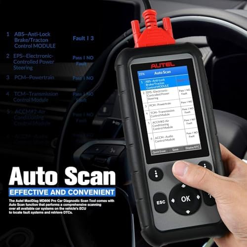Autel MaxiDiag MD806 PRO OBD2 Scanner, Car All System Diagnostic Scan Tool