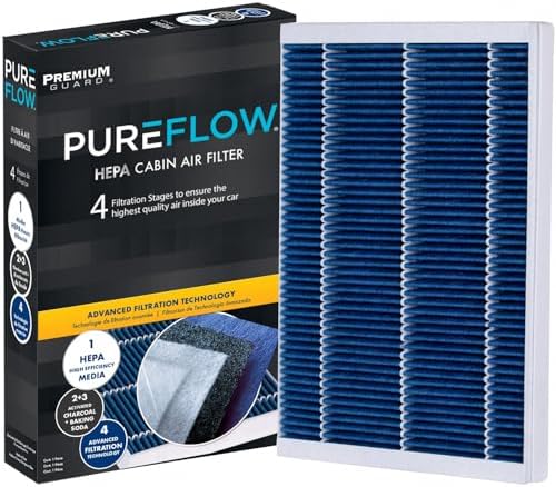 PUREFLOW PC9366HX HEPA Cabin Air Filter | Fits 2010-2018 Mercedes-Benz Sprinter 2500, Sprinter 3500, Roadtrek RS Adventurous, Leisure Travel Unity 3.0L