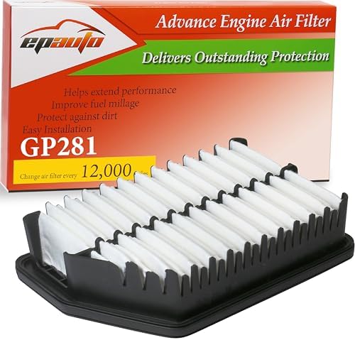 EPAuto GP281 (28113-3X000) Engine Air Filter Replacement for Hyundai