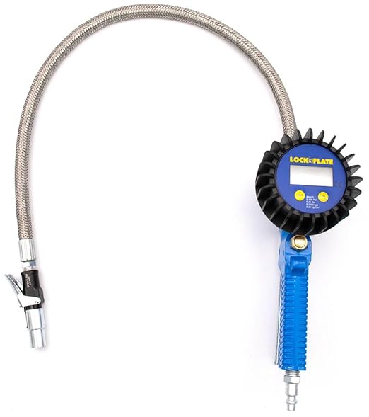 LockNFlate Tire Inflator/Deflator with Digital Gauge