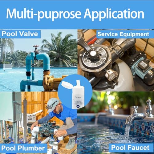 Food Grade Grease Lube for Swimming Pool O-Ring Gasket 1.7oz 2 Pack