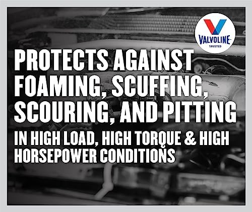 Valvoline High Performance SAE 80W-90 Gear Oil 1 QT 32 Fl Oz (Pack of 2)