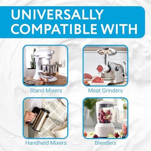 IMPRESA High-Viscosity 4 Oz Food Grade Grease - White Smooth Operation for Stand Mixers & Appliances - Gear Wear Protection & Extended Equipment Life - Food-Safe Formula Made in USA (Pack of 2)