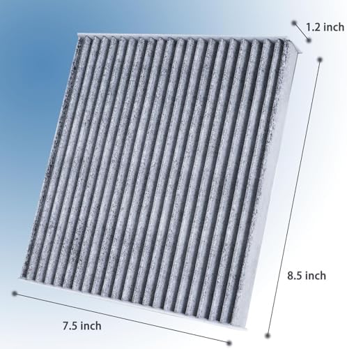 Cabin Air Filter for 2015 2016 2017 2018 Toyota Highlander, Activated Carbon Replacement CF10285.(1 Pack)
