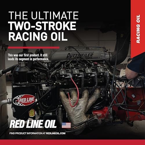 Red Line 40603 Two-Stroke Oil Racing Synthetic - 16 Ounce (12 Pack)