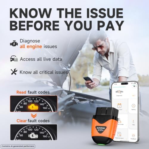 AUTOPHIX 3210Pro Bluetooth OBD2 Scanner with ABS SRS Transmission Live Data