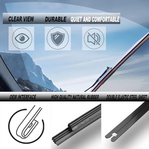 ATTKE OEM 24″+20″ Windshield Wiper Blades for the 2010-2024 Toyota 4Runner