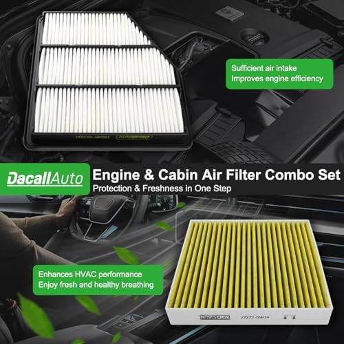 Engine & Cabin Air Filter Combo for Nissan Altima 2.5L (2019-2026)