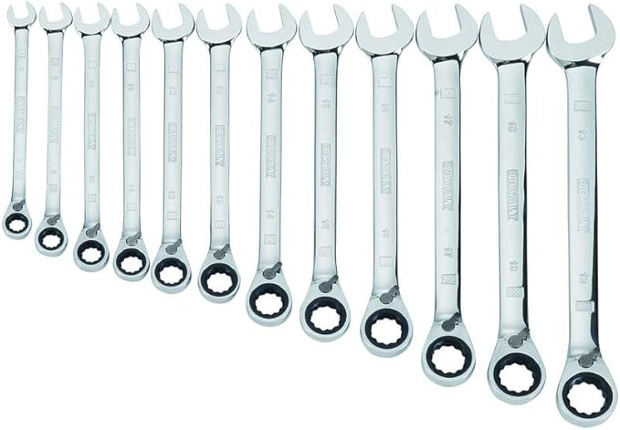 DEWALT Ratcheting Wrench Set, SAE, 12-Piece (DWMT19232)