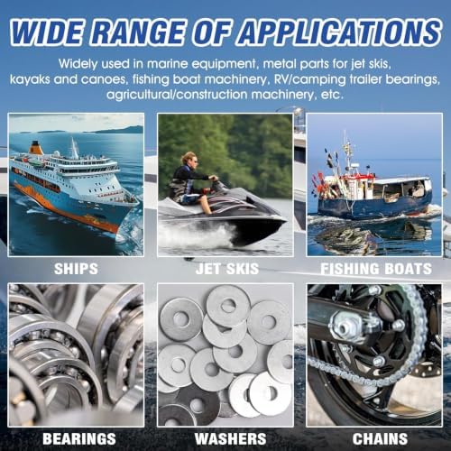 JAOJAO Marine Grease Tube Resistant to Saltwater and Washout, Waterproof