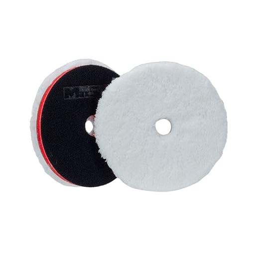 Maxshine 5" Universal Microfiber Polishing Foam Pad for Finishing – Ultra-Soft Microfiber with Hook & Loop – Compatible with DA & Rotary Polishers – Ideal for Final Finishing